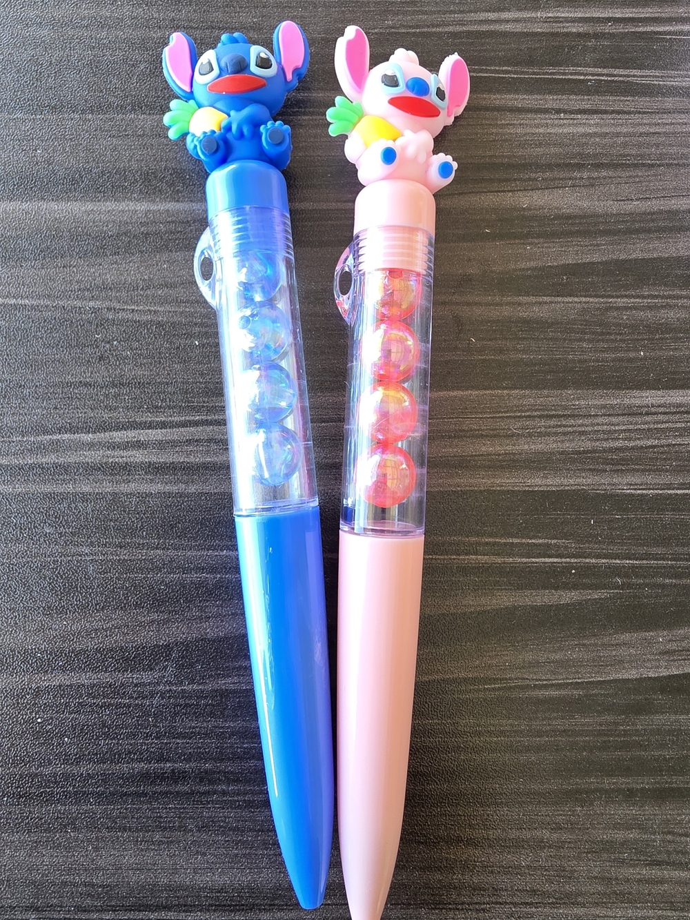 Cute Cartoon Character Kids Pen - Pink & Blue